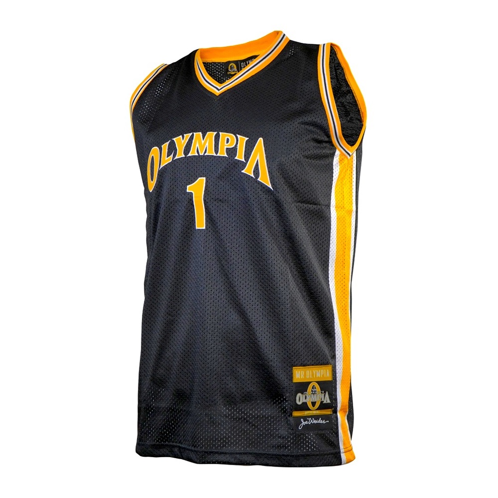 Olympia Gear Black and Gold Jersey